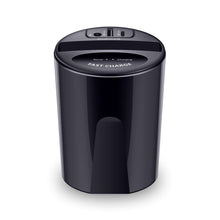 Load image into Gallery viewer, Qi Wireless Charger car Cup Holder,10W 7.5W Fast Wireless car Charging Magnetic Mount with USB Type C Port